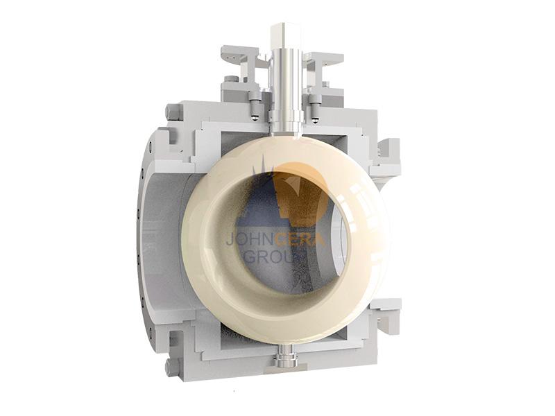 DCQ Large Diameter Ceramic Lined Ball Valve